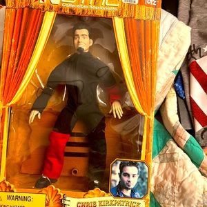Chris Kirkpatrick from NSYNC collectible doll